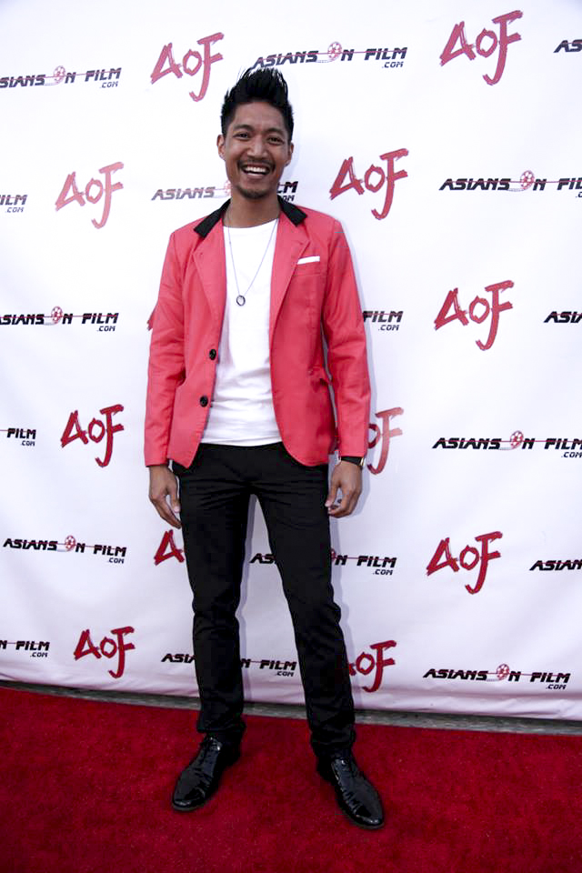 Actor and Filmmaker, Davis Noir, attending Asians On Film Festival 2015.