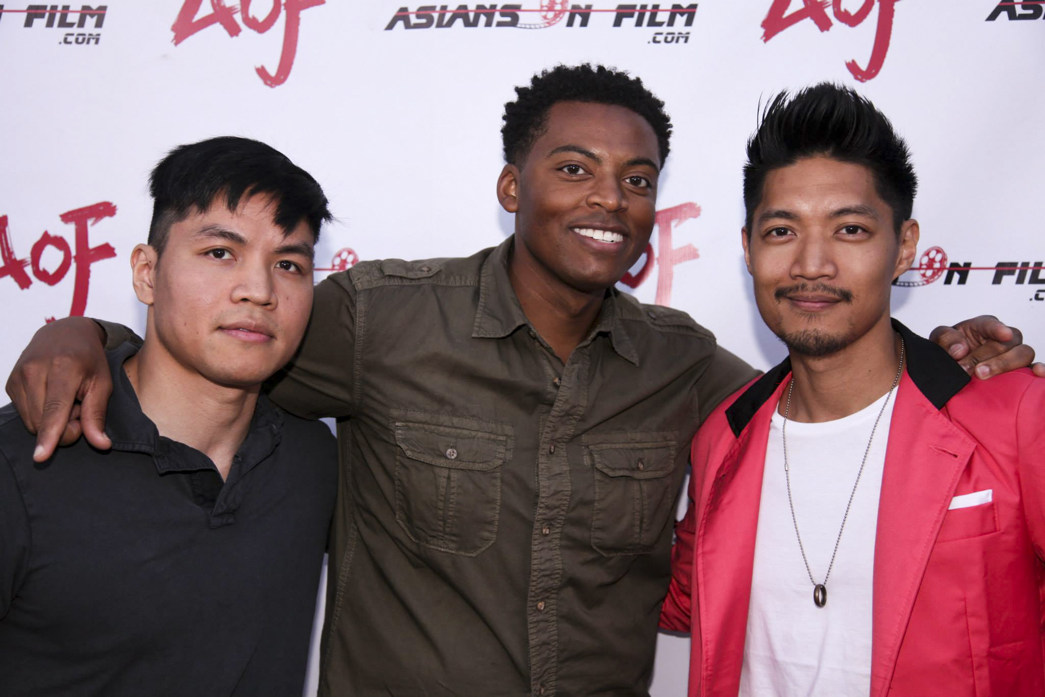 Asians On Film Festival 2015 with Francois D, Thurston Cherry, and Davis Noir.