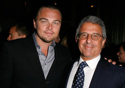 Leonardo DiCaprio and Ron Meyer