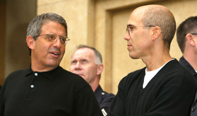 Jeffrey Katzenberg and Ron Meyer