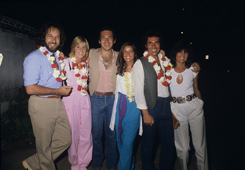 Ali MacGraw and Bill Hudson of the Hudson Brothers circa 1980s