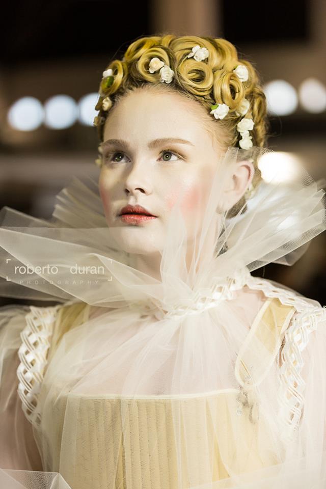 Baroque Bride Makeup and Hair design Debbie Muller for Ben Nye Cosmetics 2014