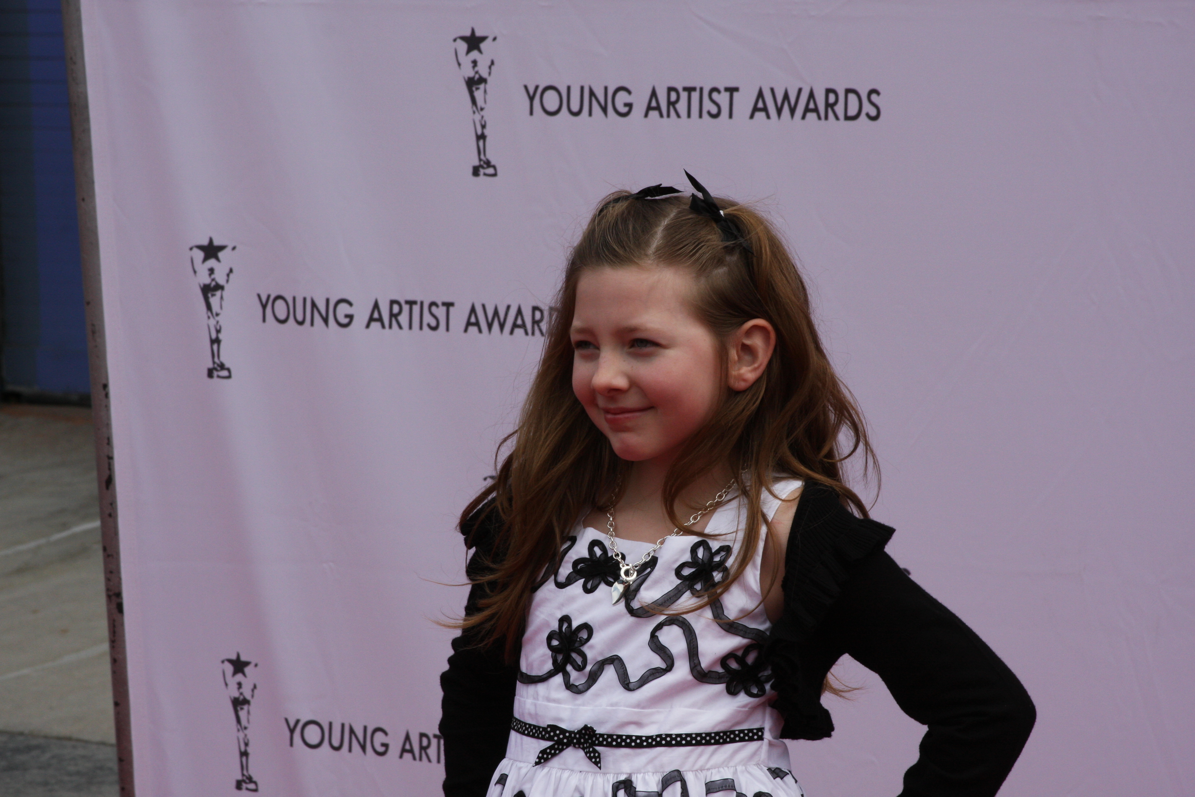 Chelsey Valentine at the March 2009 Young Artist Awards Nominee for Best Performance in a Short Film.