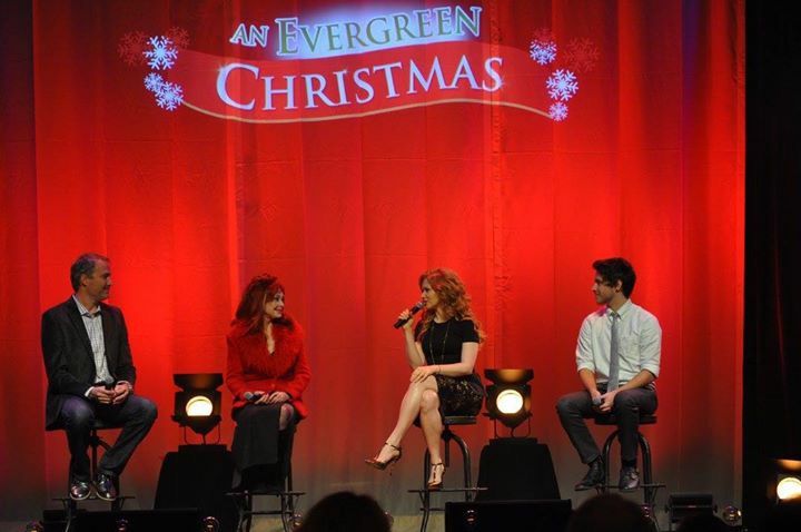 AN EVERGREEN CHRISTMAS Q&A with actress Naomi Judd, writer/director Jeremy Culver, and actor Brantley Pollock (Nashville, TN)