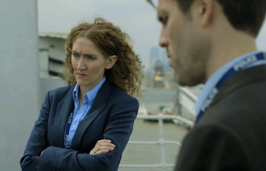 Still of Charlotte Milchard and Jonathan Sidgwick in THE RIPPLE EFFECT.