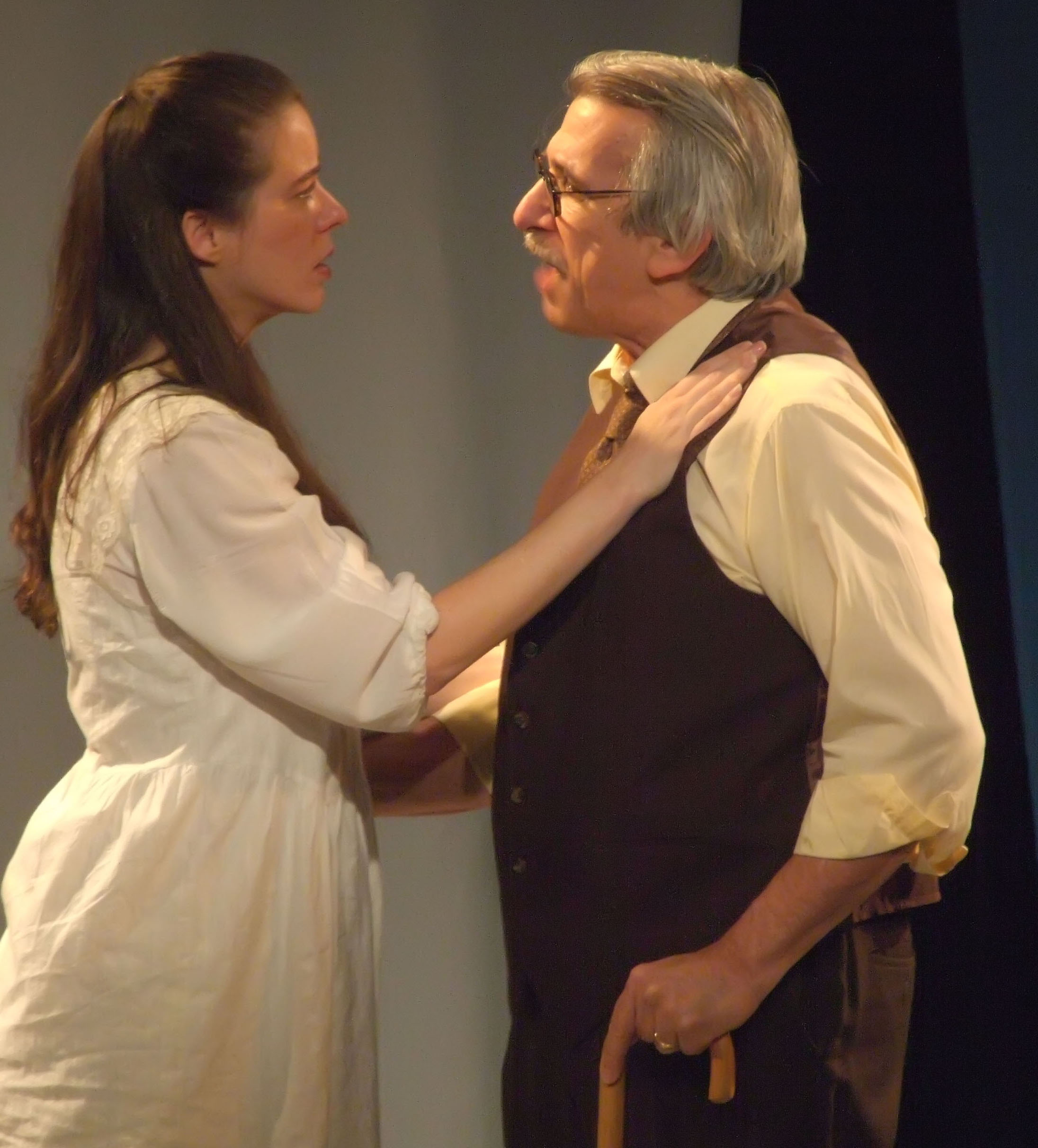 Heather Massie and Laurence Cantor in Leslie Lee's 