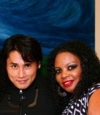 Tak Sakaguchi with Latrice Butts in the VIP Room for the after Party Event,after the screening of his film Be A Man! Samurai School. Some of Tak Sakaguchi other films are Versus,Death Trance,Azumi,Azumi 2,and many others.Tak is a Japanese Martial Artist