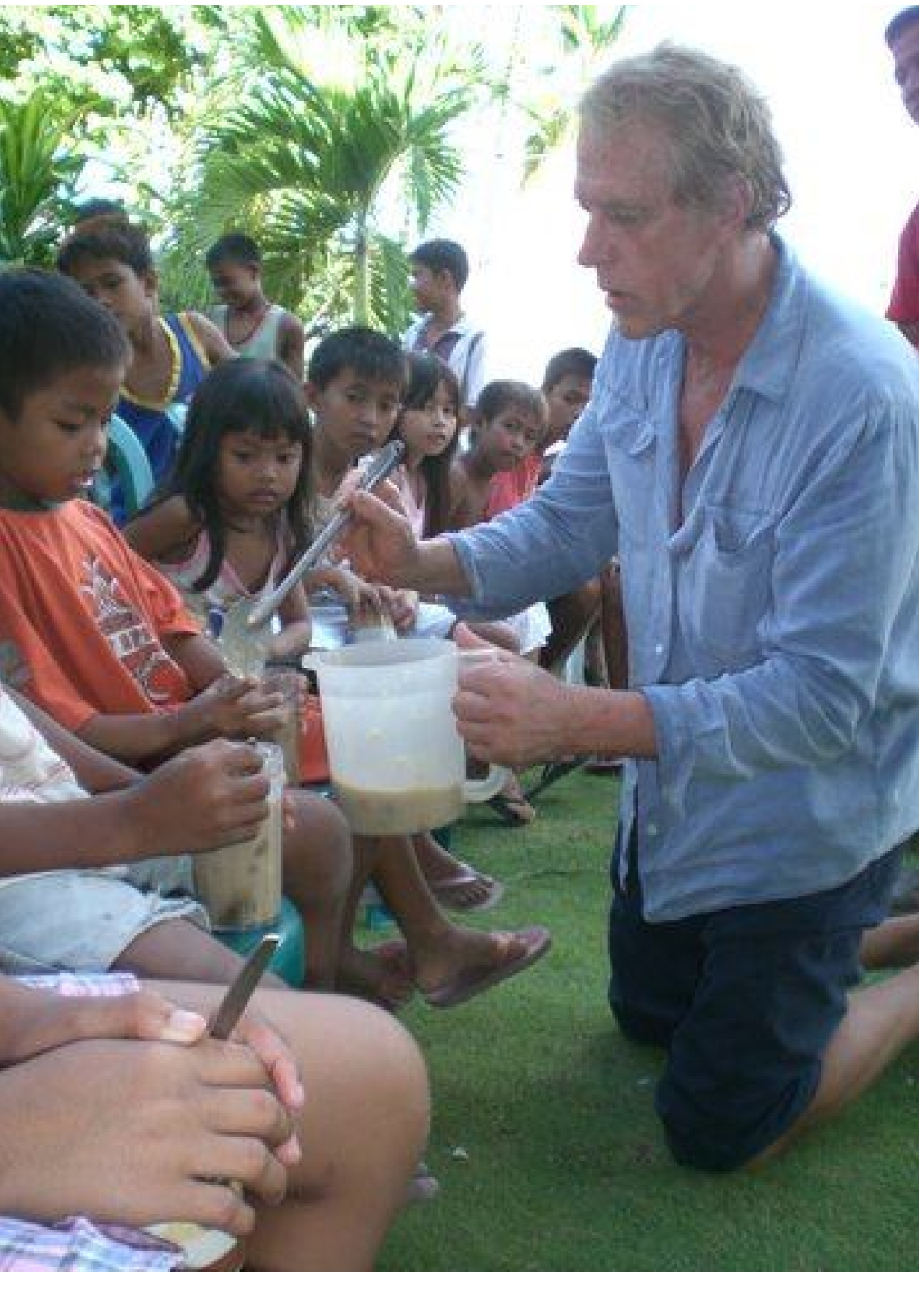 Alby's feeding program in Micronesia