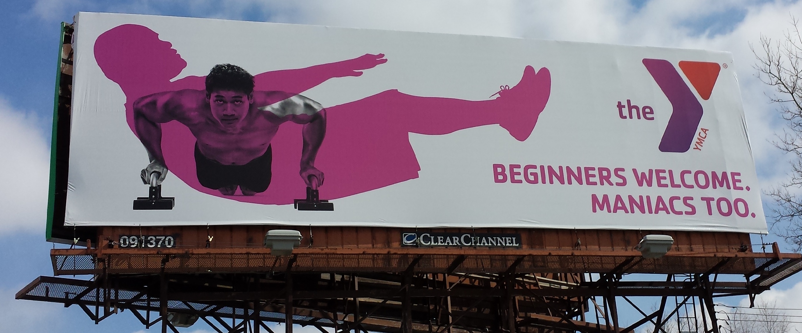YMCA Billboard Ad