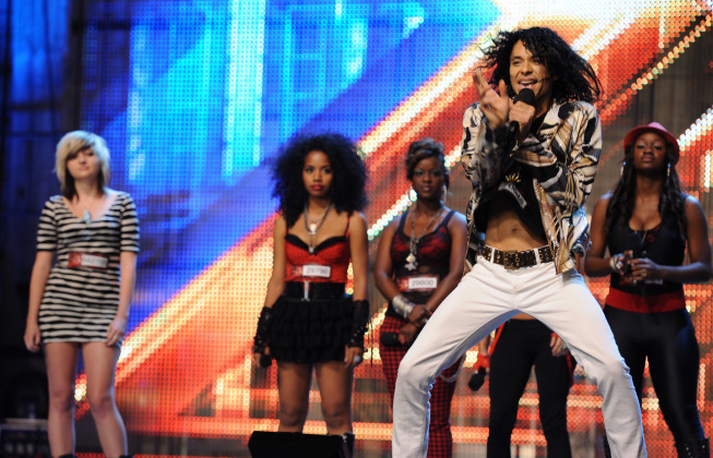 Still of Trace Devai and Emma Henry in The X Factor (2011)
