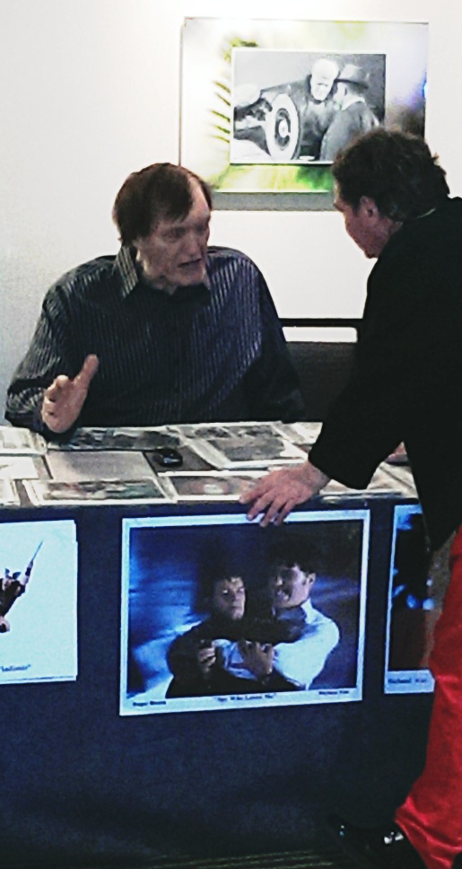 In Conversation with James Bond Biggest enemy Richard Kiel in Hollywood 2014.