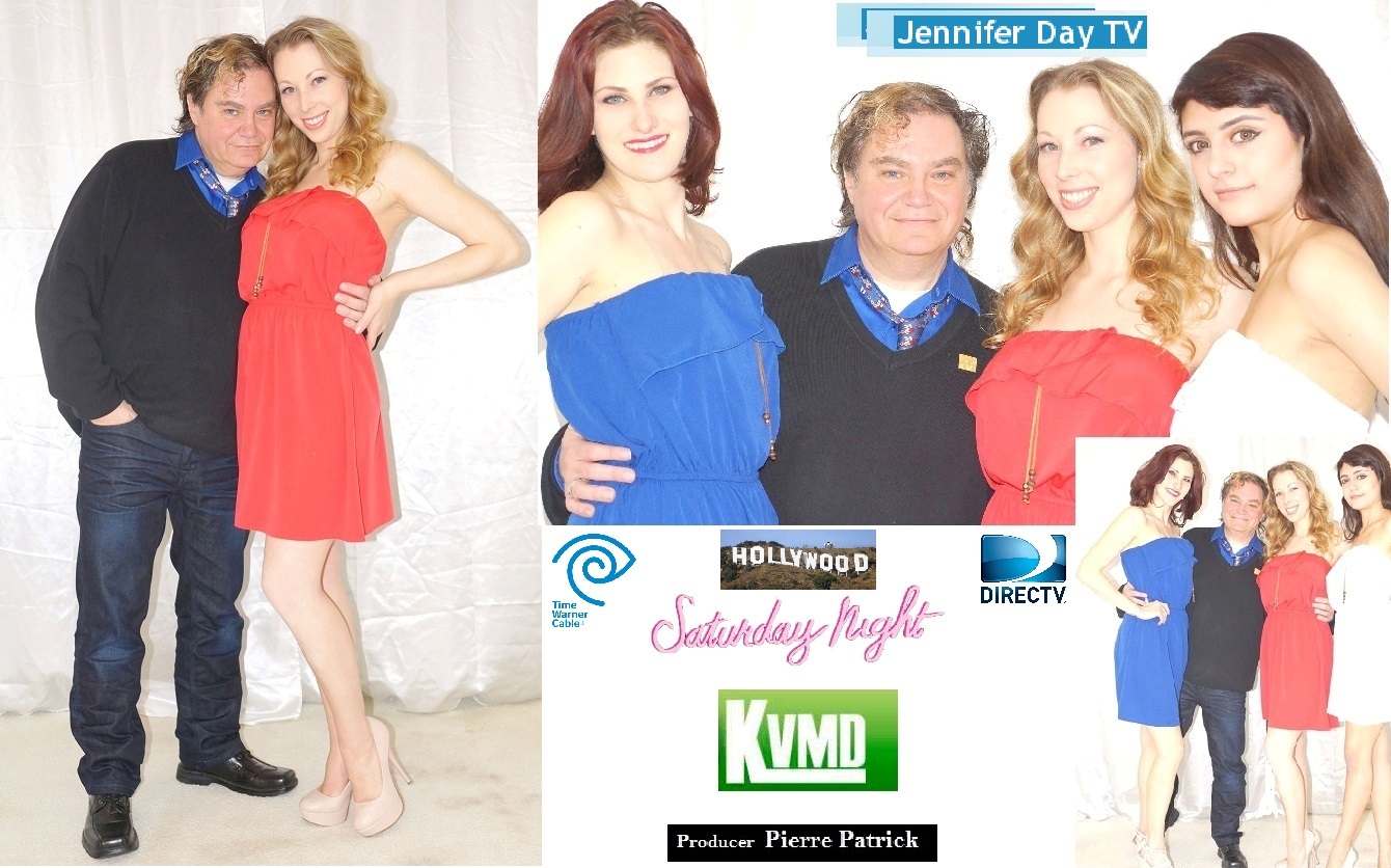 KVMD Jennifer Day TV 2014 with Producer Pierre Patrick
