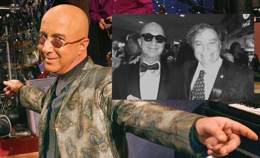 Pierre Patrick and The Incomparable Paul Shaffer from Late Night With David Letterman at the 2014 Grammys