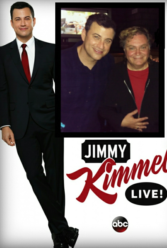 JIMMY Kimmel and Pierre Patrick, 2015