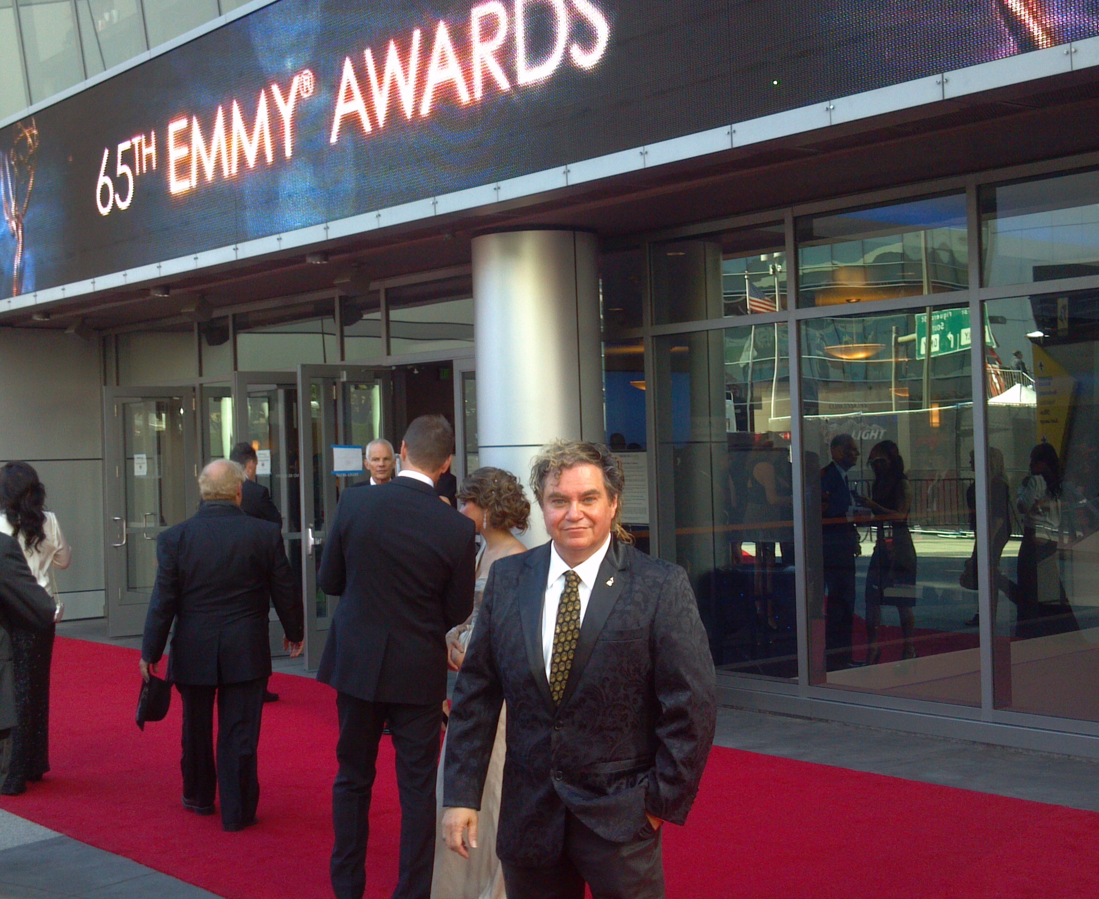 Pierre Patrick at 65th EMMY AWARDS.