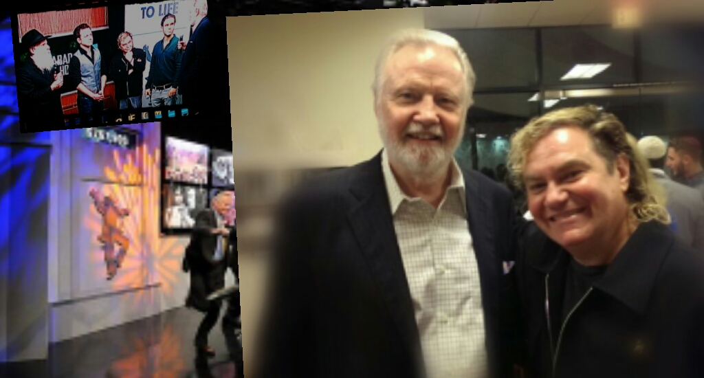 JON VOIGHT & Pierre Patrick appearing on The Chabad Telethon with new Israeli Artists.