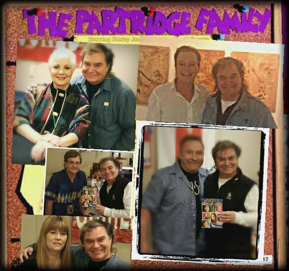 Pierre Patrick & The Partridge Family Shirley Jones, David Cassidy, Danny Bonaduce, Brian Forster and Suzanne Crough celebrating 45 year's of the Series.