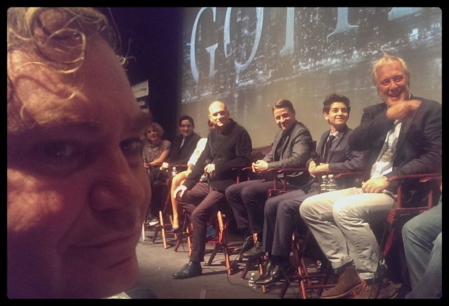 Pierre Patrick front row at GOTHAM for your Emmy Consideration panel with Cast and Producer's.