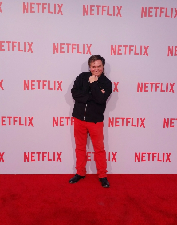 Pierre Patrick at Netflix Premiere Paramount Studios, 2015