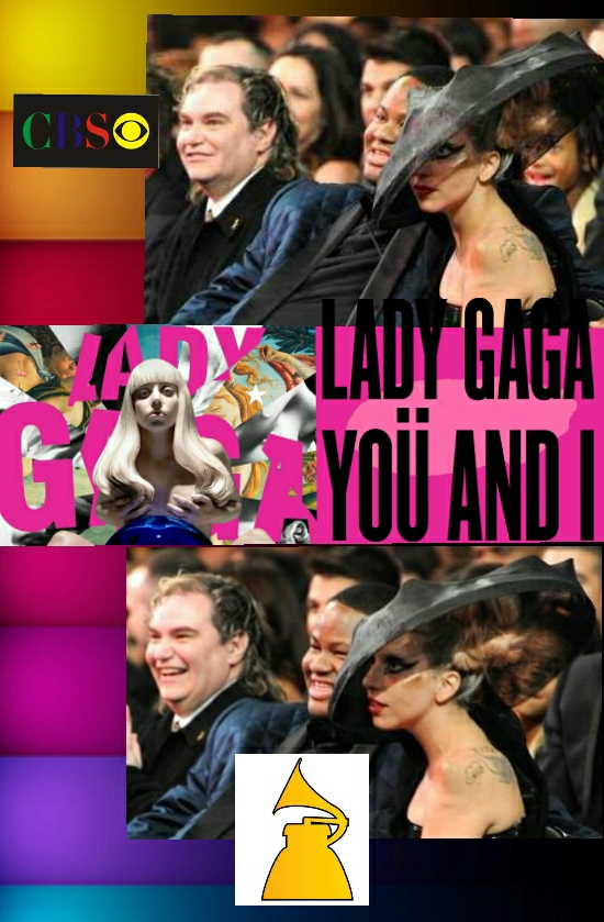 LADY GAGA & PIERRE PATRICK at The Grammy's on CBS.