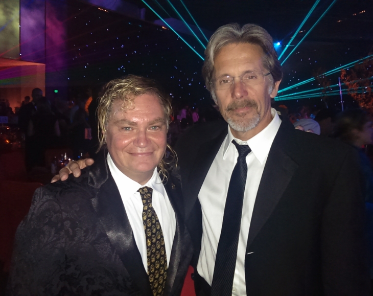 Pierre Patrick and Gary Cole at The Emmys.