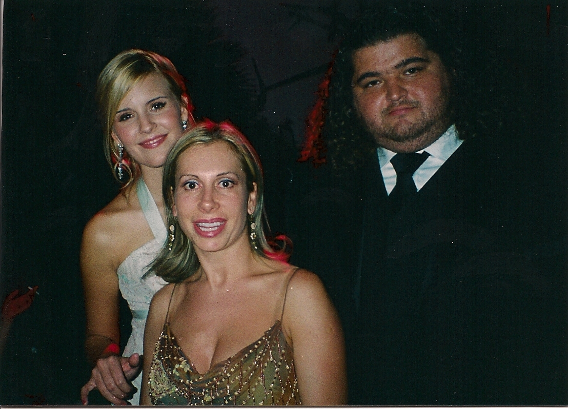 Golden Globes 2005 Maggie Grace, Jorge Garcia , Elena Eustache