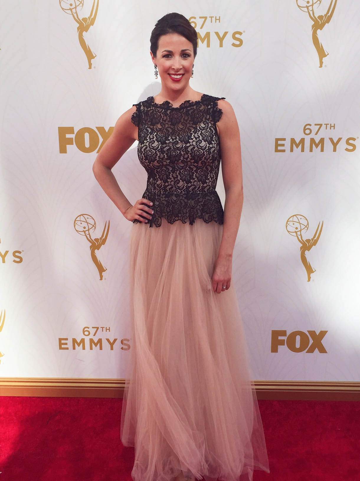 Autumn Withers attends The 67th Primetime Emmy Awards.