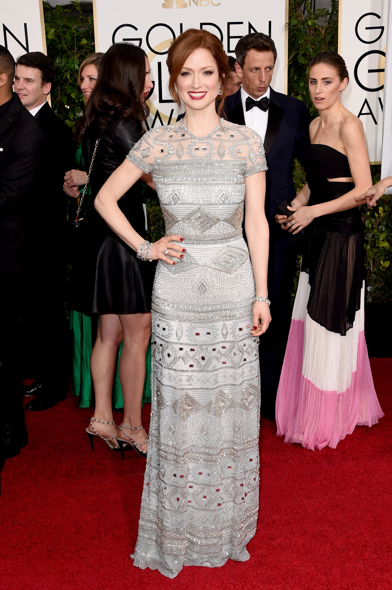 Ellie Kemper at event of The 72nd Annual Golden Globe Awards (2015)