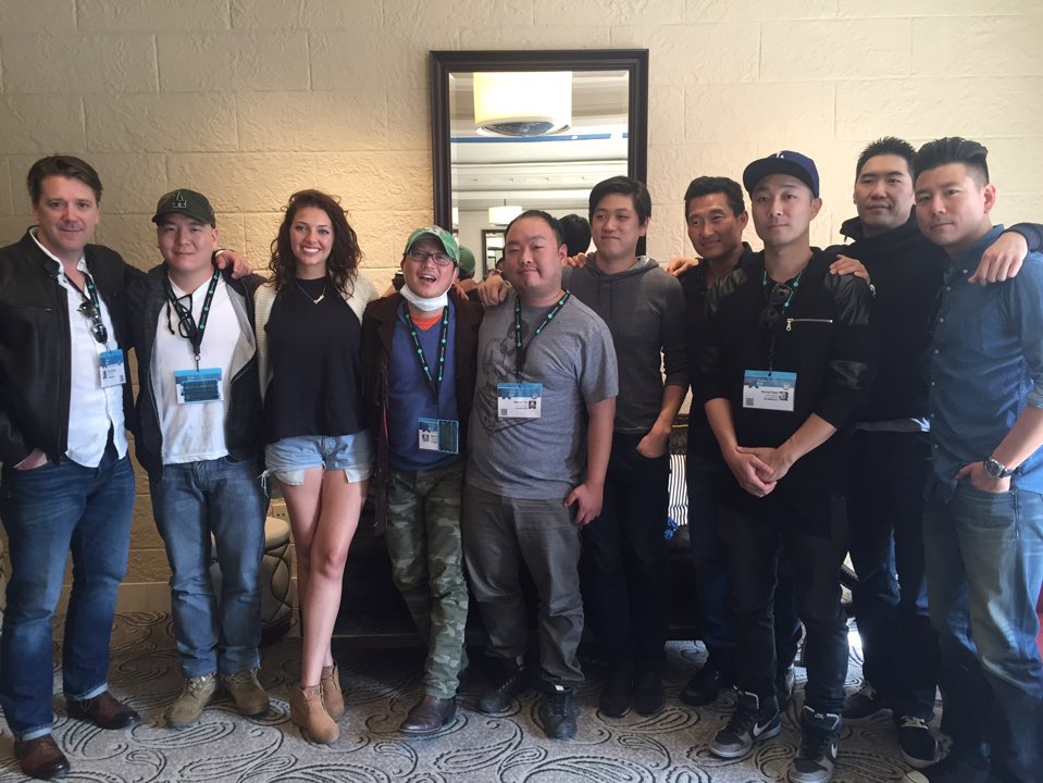 Cast of Ktown Cowboys at SXSW
