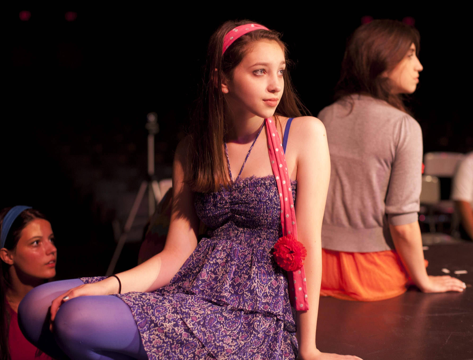 Brianna Ward... performing in the LSA Repertory Theatre Company stage production of 