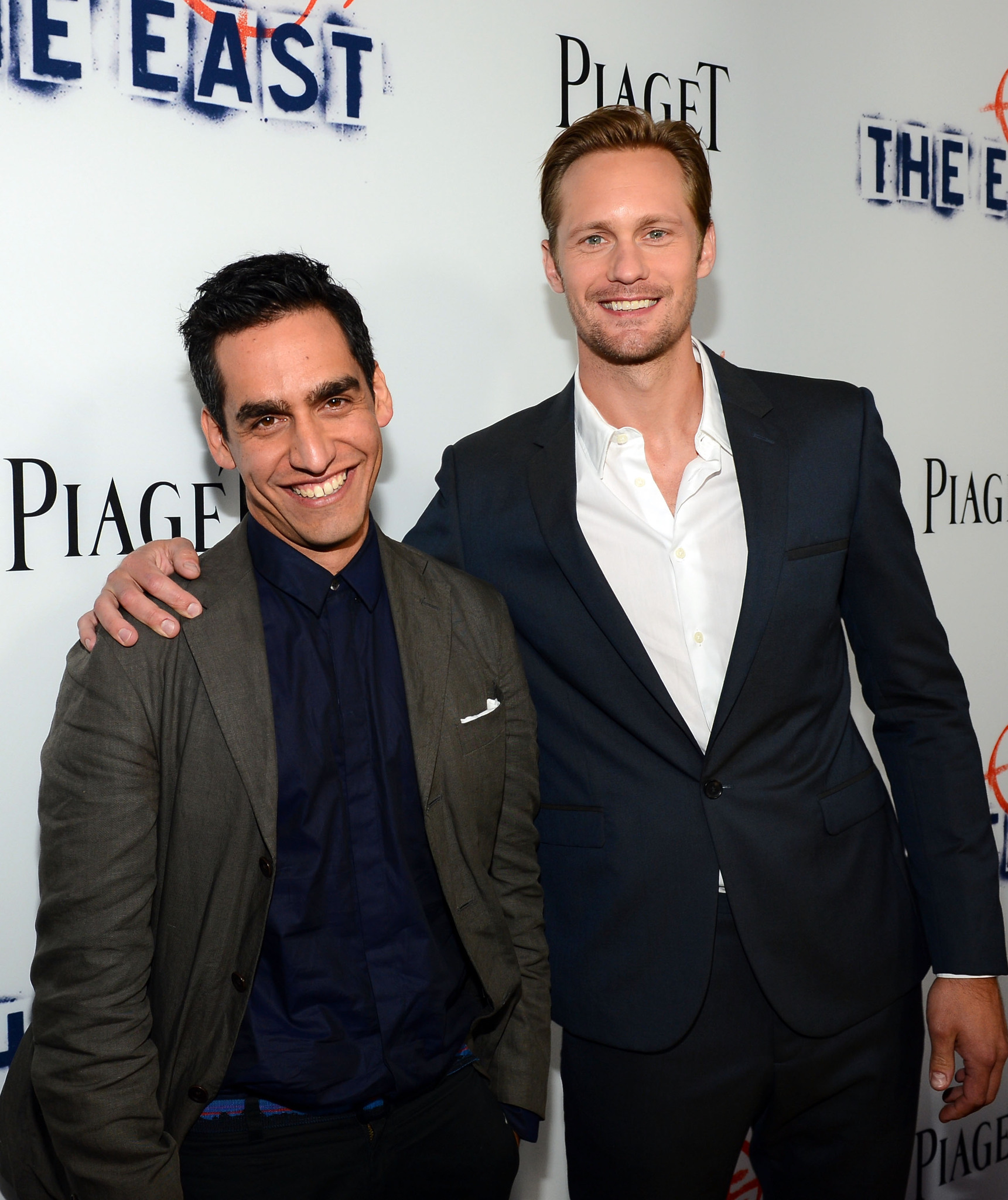 Alexander Skarsgård and Zal Batmanglij at event of The East (2013)