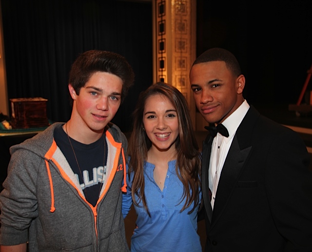 Jimmy Deshler, Haley Pullos and Tequan Richmond. General Hospital 50th anniversary