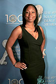 Anise Fuller arrives at the 40th NAACP Image Awards at the Shrine