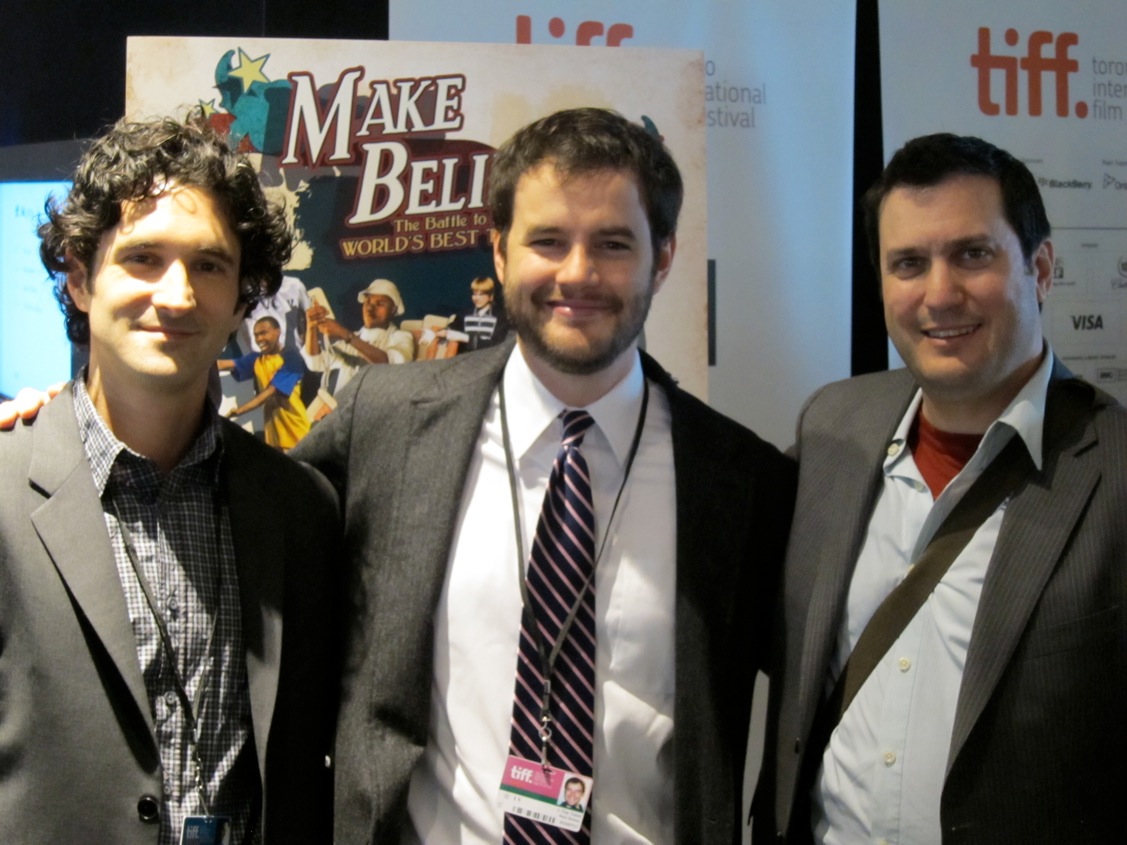 Produce Steven Klein, Director J Clay Tweel, and Cinematographer Richard Marcus at MAKE BELIEVE screening in Toronto