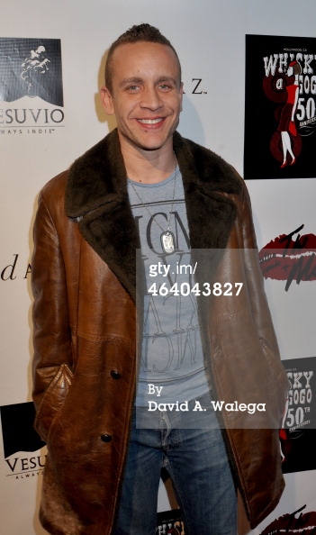 WEST HOLLYWOOD, CA - JANUARY 19: Actor David Nathie Barnes arrives at the Martha Davis & The Motels concert at Whisky a Go Go on January 19, 2014 in West Hollywood, California.