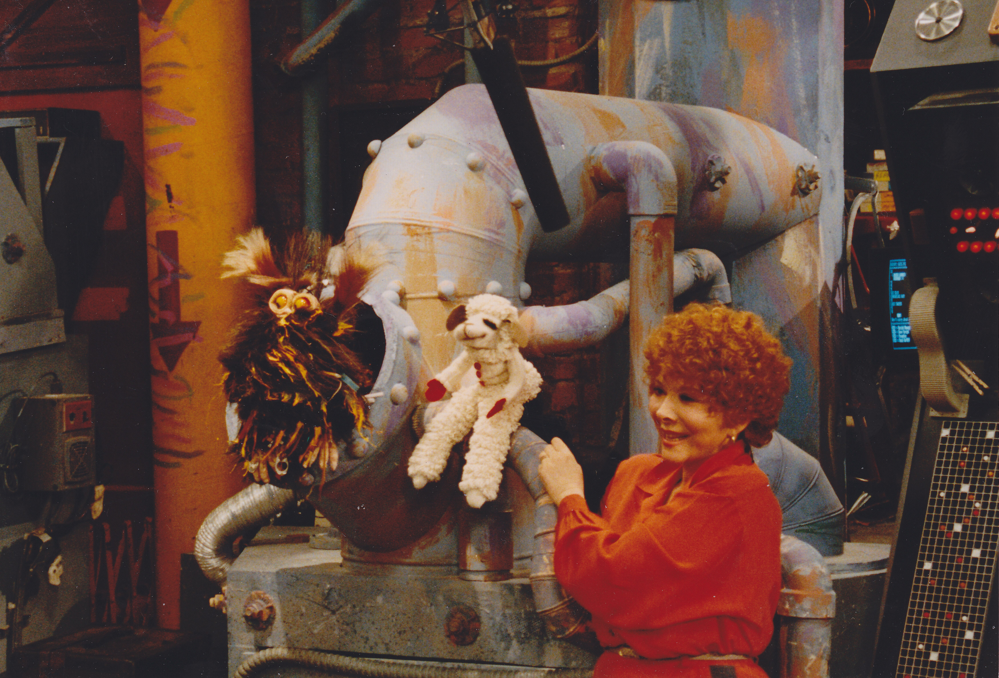 Wake, Rattle & Roll (1990). Hanna-Barbera. 'Skuzz' (Me) and 'Lamb Chops' (Shari Lewis). I performed in all 131 shows (including pilot) as lead puppeteer on 'D.E.C.K.S.' and 'Skuzz'.