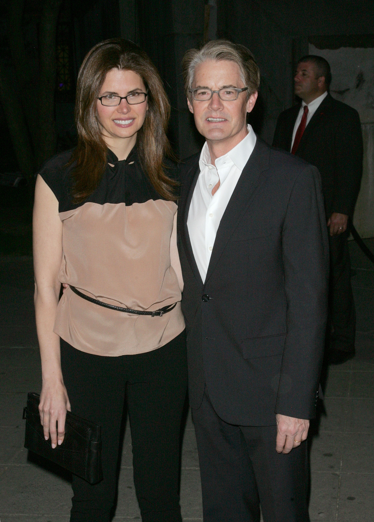 Kyle MacLachlan and Desiree Gruber