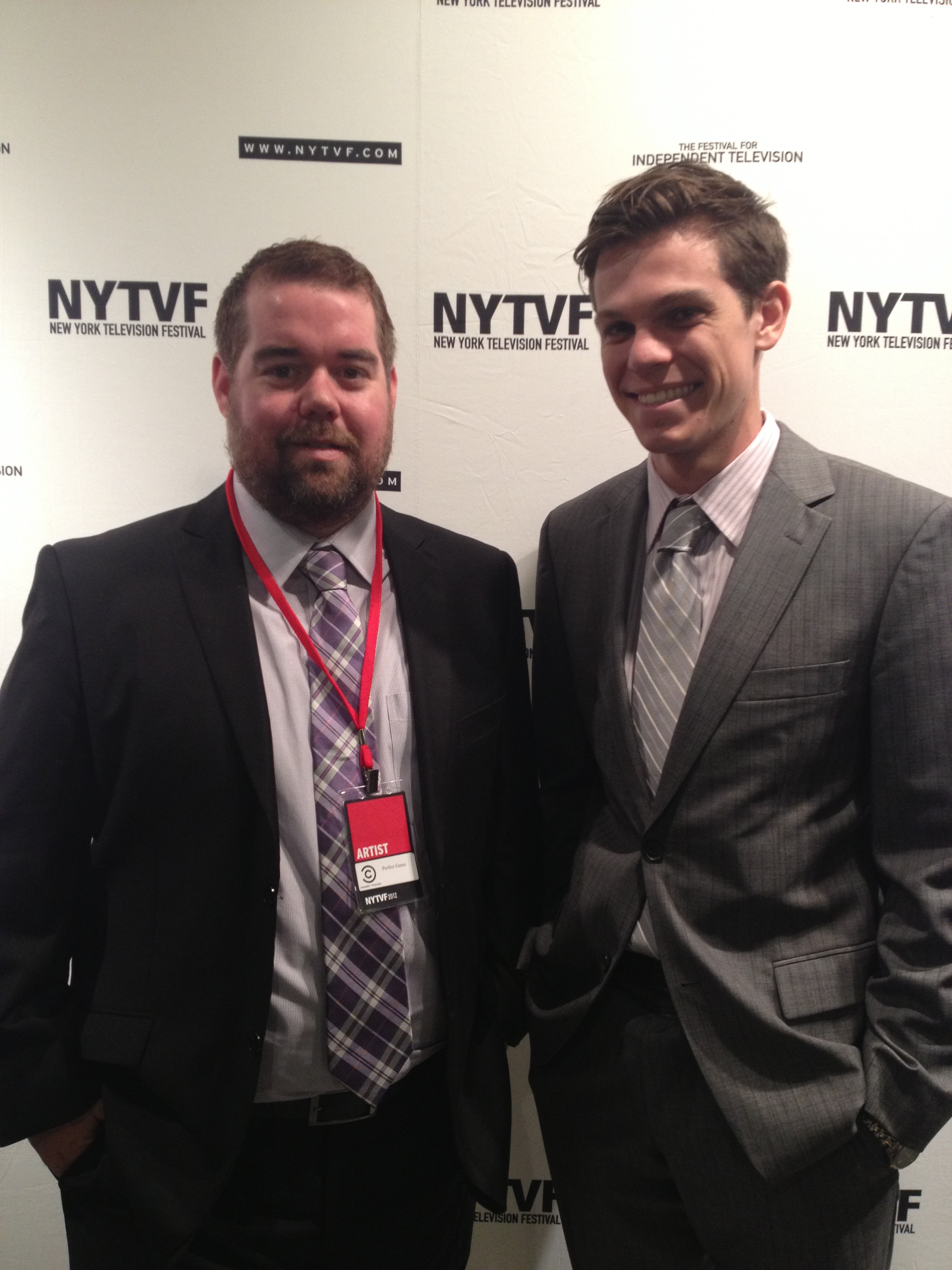 Nick Armstrong and his writing partner Trevor Tevel receive a development deal from A&E at the NYTVF