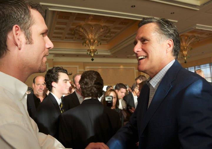Daniel Thompson & Mitt Romney RNC Convention