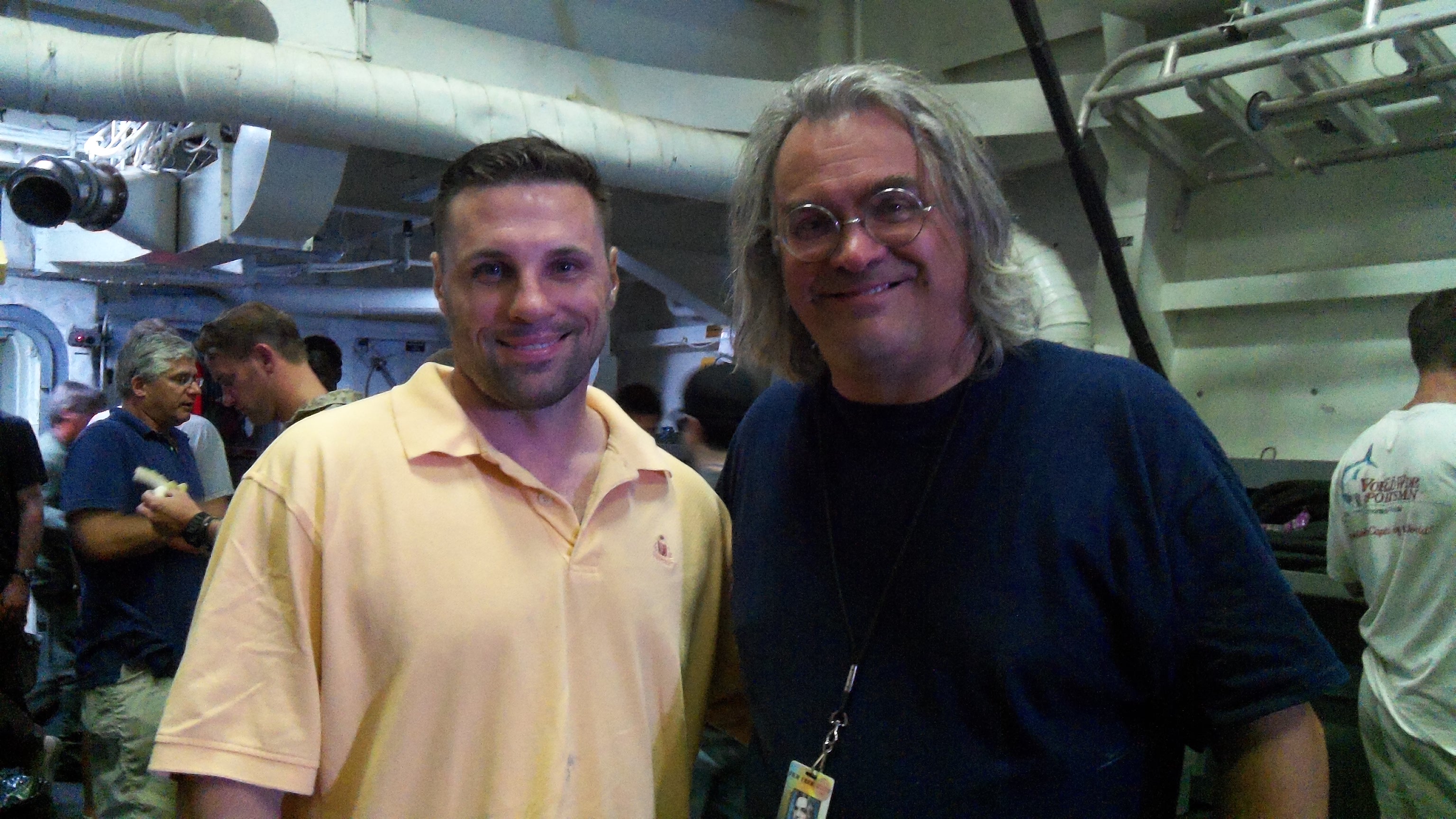 Christopher Stadulis and Paul Greengrass