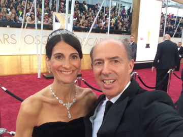Academy Awards 2015 Sharon Abella and Jon Kilik