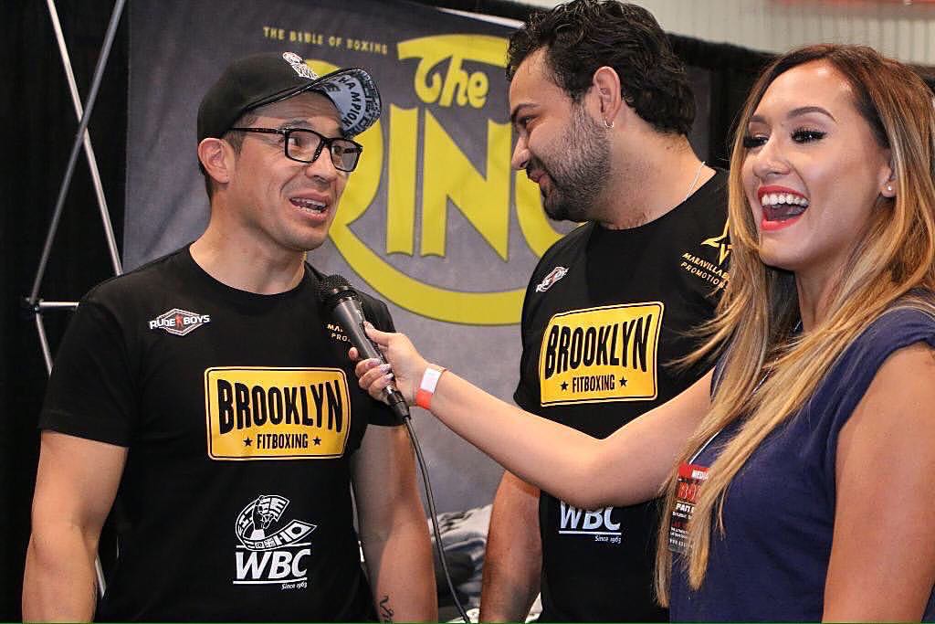 Interviewing Sergio Martinez/ 2015 Box Fan Expo in Las Vegas