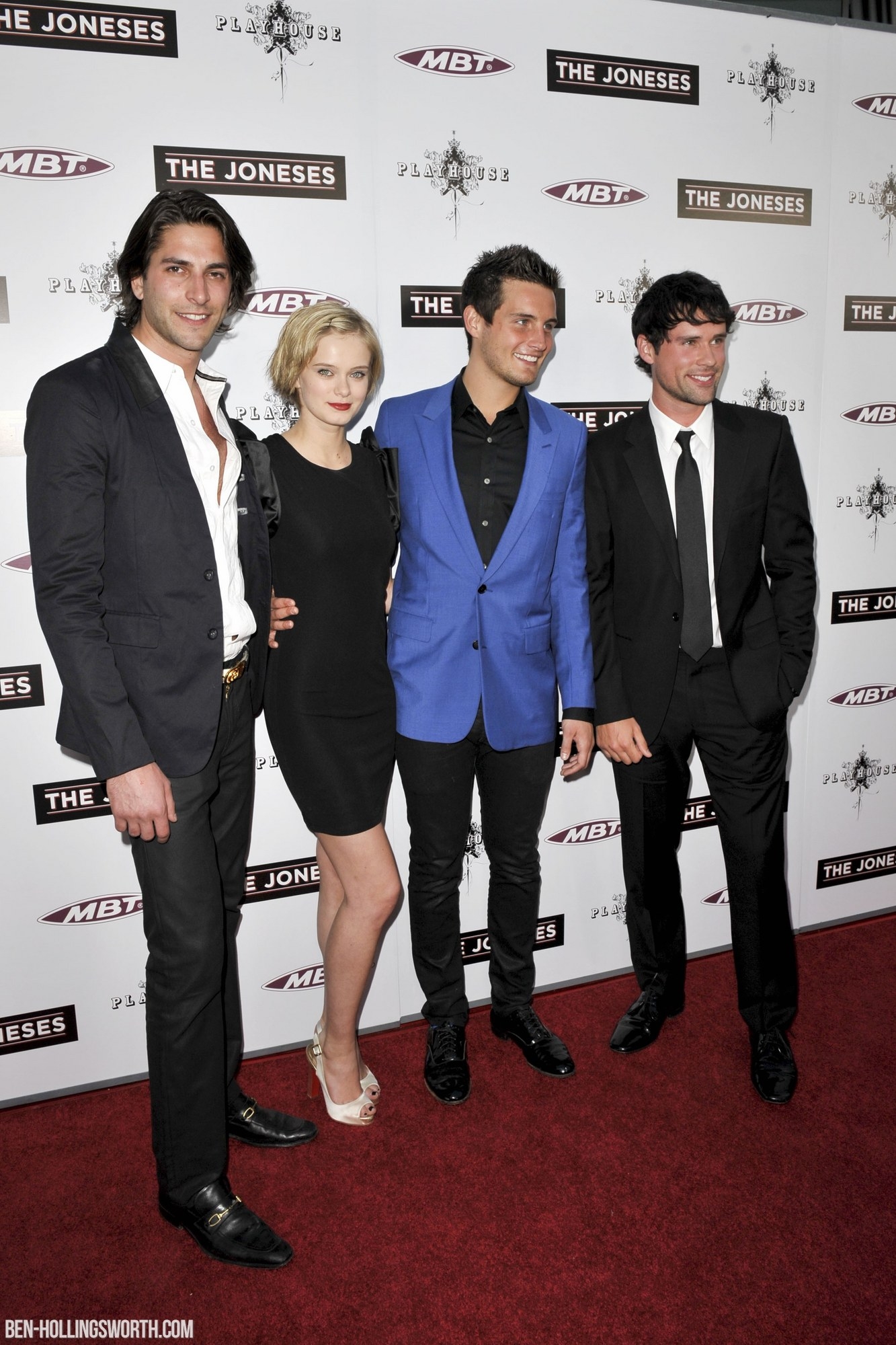 Jordan Woolley, Sara Paxton, Nico Tortorella and Ben Hollingsworth at the LA premiere of 