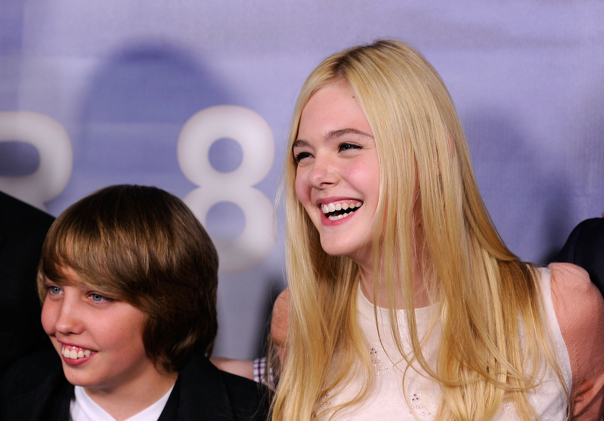 Elle Fanning and Ryan Lee at event of Super 8 (2011)