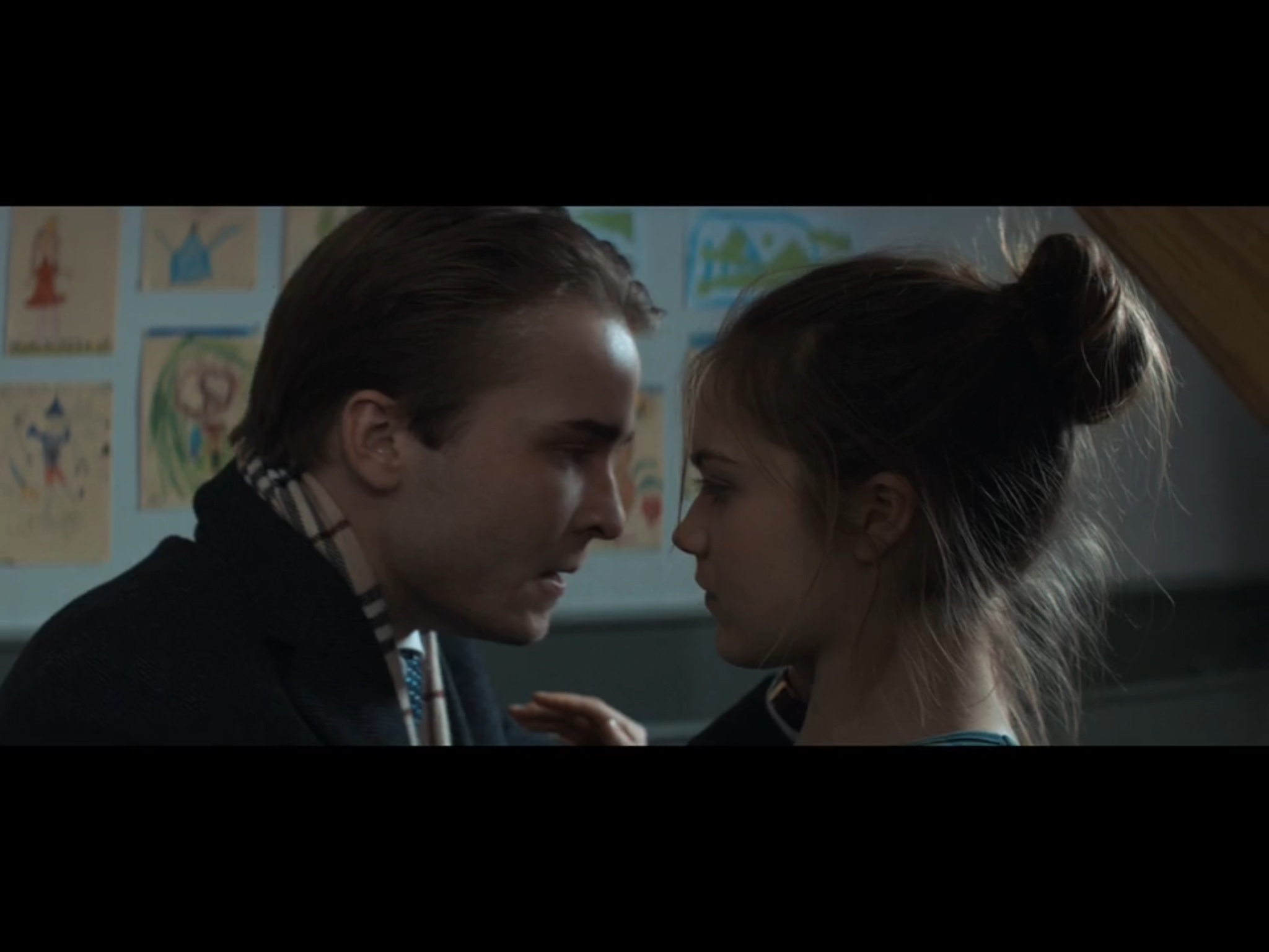 Hera Hilmar and Thor Kristjansson in Vonarstræti aka Life In A Fishbowl (2014)