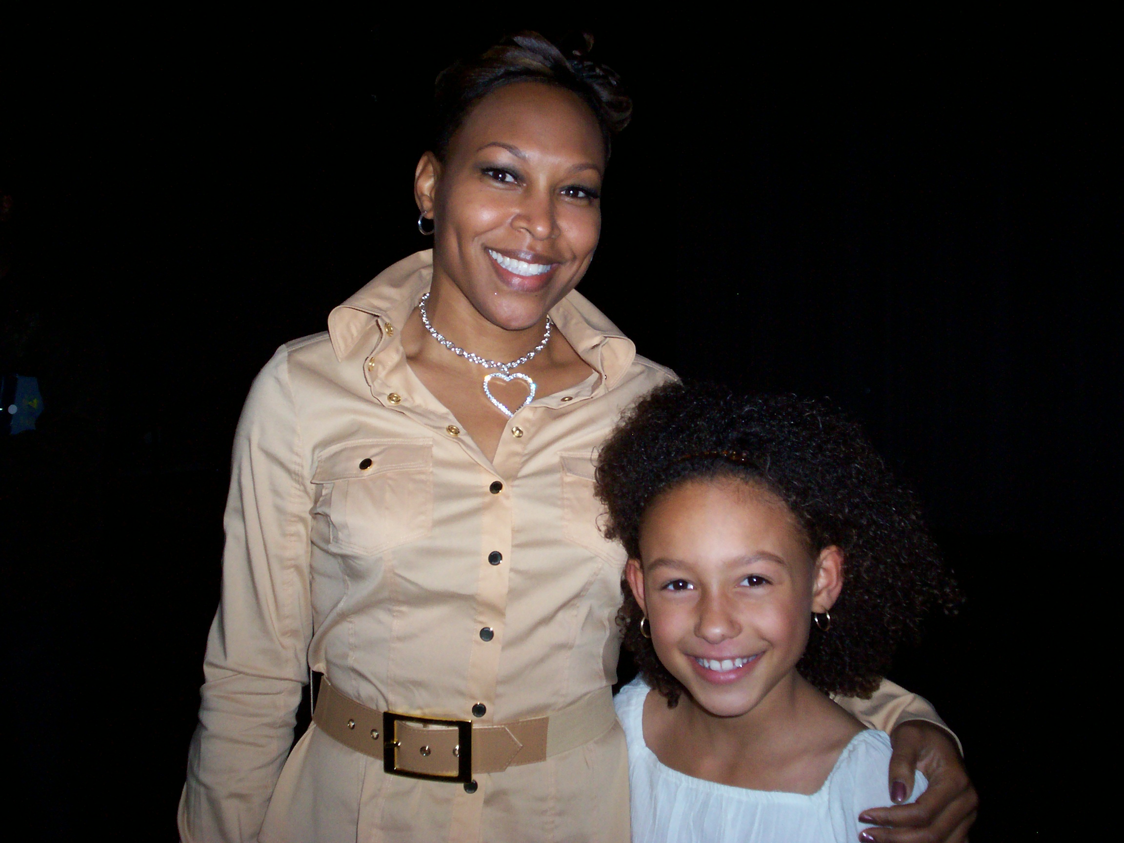 Samantha with writer/director/producer and leading lady of Truth Hall, Jade-Jenise Dixon, at the Truth Hall Premiere