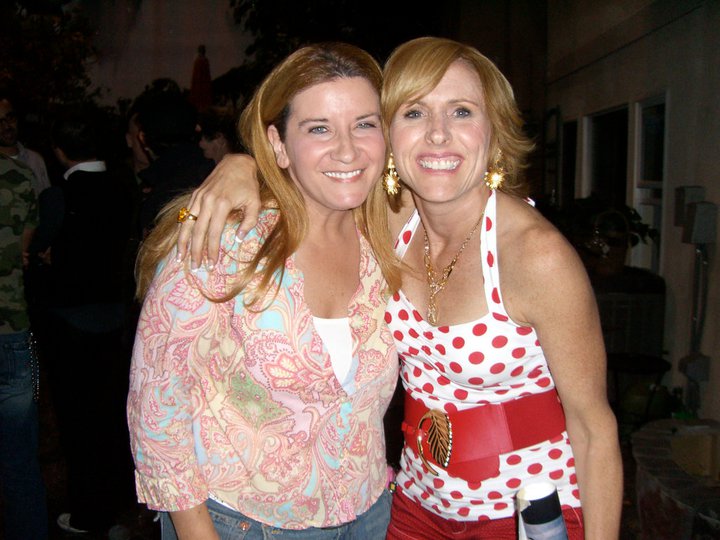 with Molly Shannon on Kath and Kim