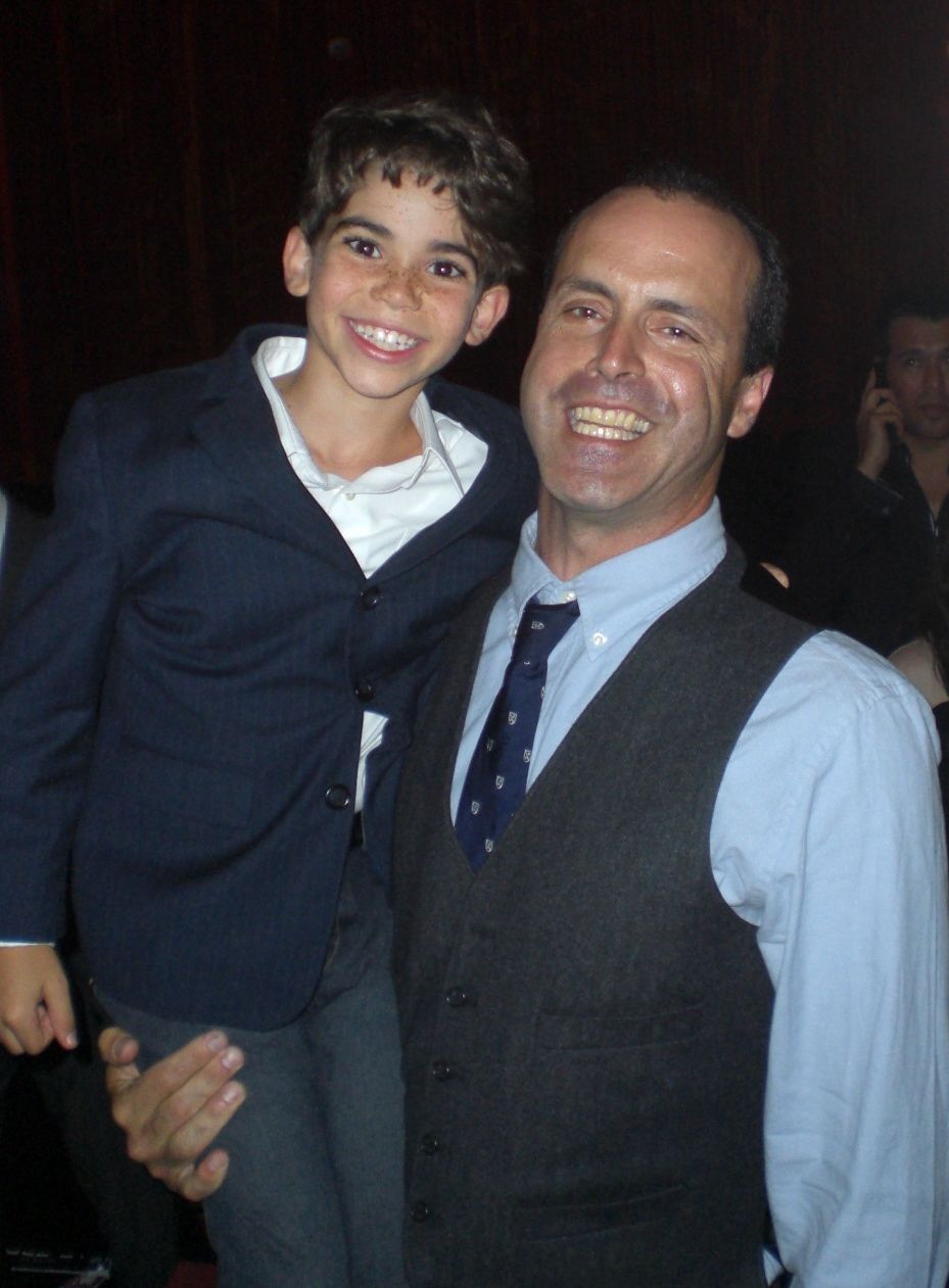 With director DJ Caruso at the premier of Eagle Eye 2008.