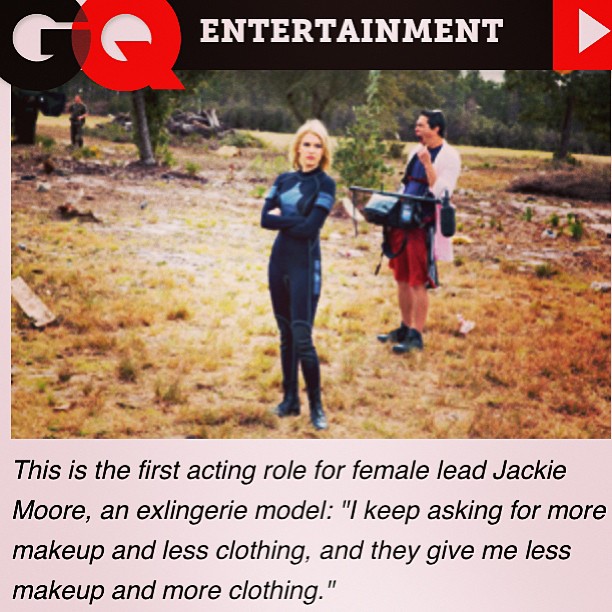 Jackie Moore in GQ magazine August 2013 issue