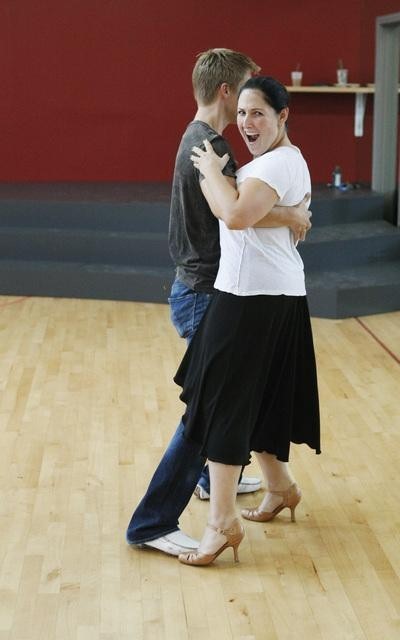 Still of Ricki Lake and Derek Hough in Dancing with the Stars (2005)